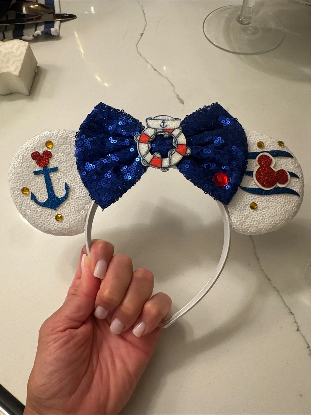FOUR (4) Mickey Mouse Ears Headband